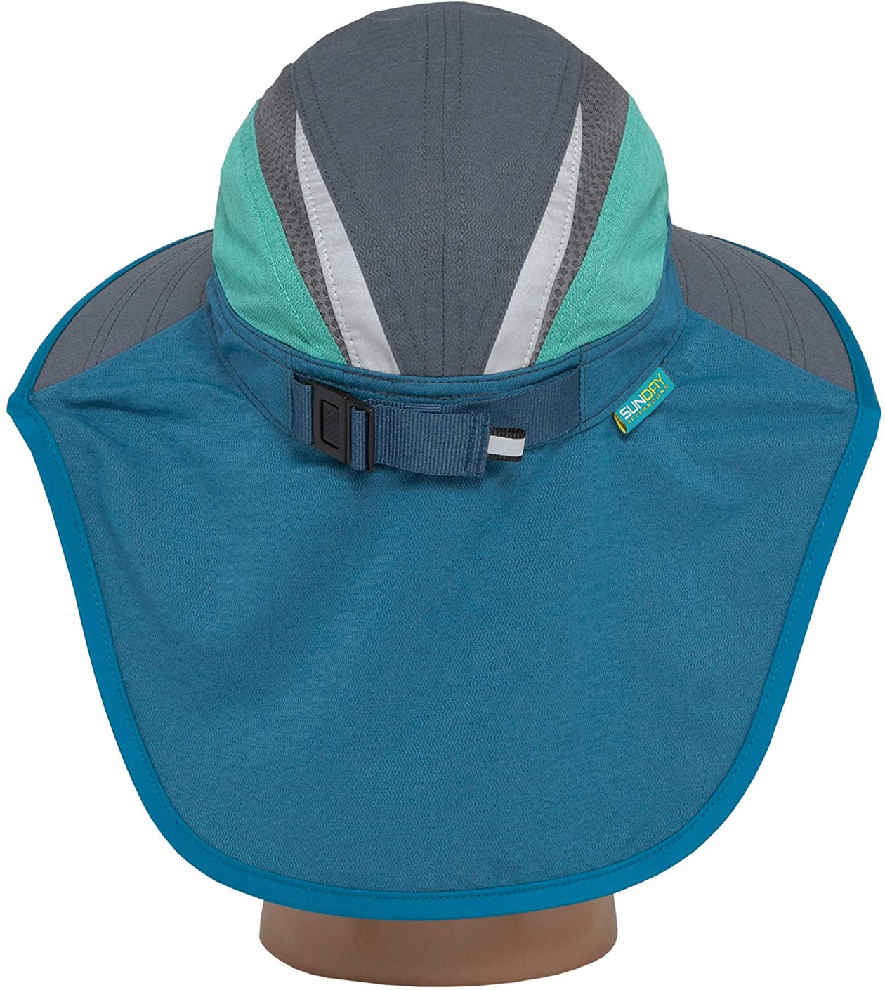 Load image into Gallery viewer, SUNDAY AFTERNOONS Kids Ultra Adventure Hat - Cinder / Blue Mountain