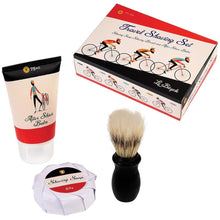 Load image into Gallery viewer, REX LONDON Le Bicycle Travel Shaving Set