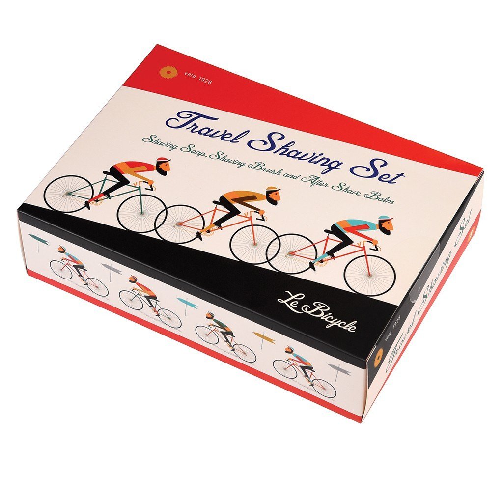 Load image into Gallery viewer, REX LONDON Le Bicycle Travel Shaving Set