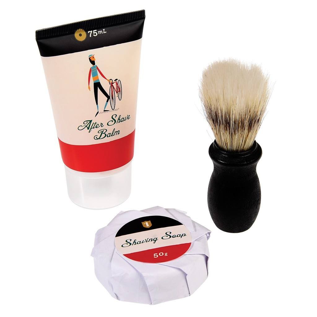 Load image into Gallery viewer, REX LONDON Le Bicycle Travel Shaving Set