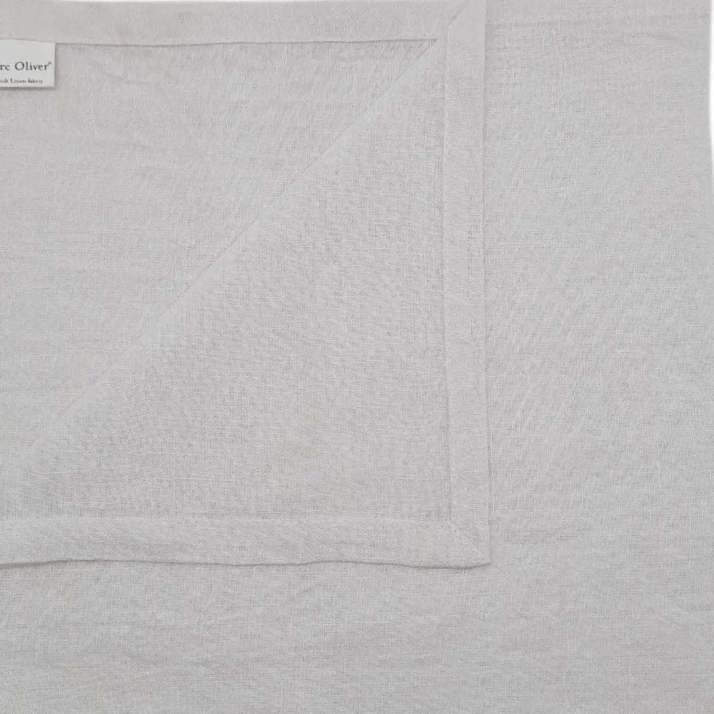 Load image into Gallery viewer, MARC OLIVER Light Grey Pure Linen Napkins 50cm x 50cm French Flax Cloth - 4 Pack **CLEARANCE**