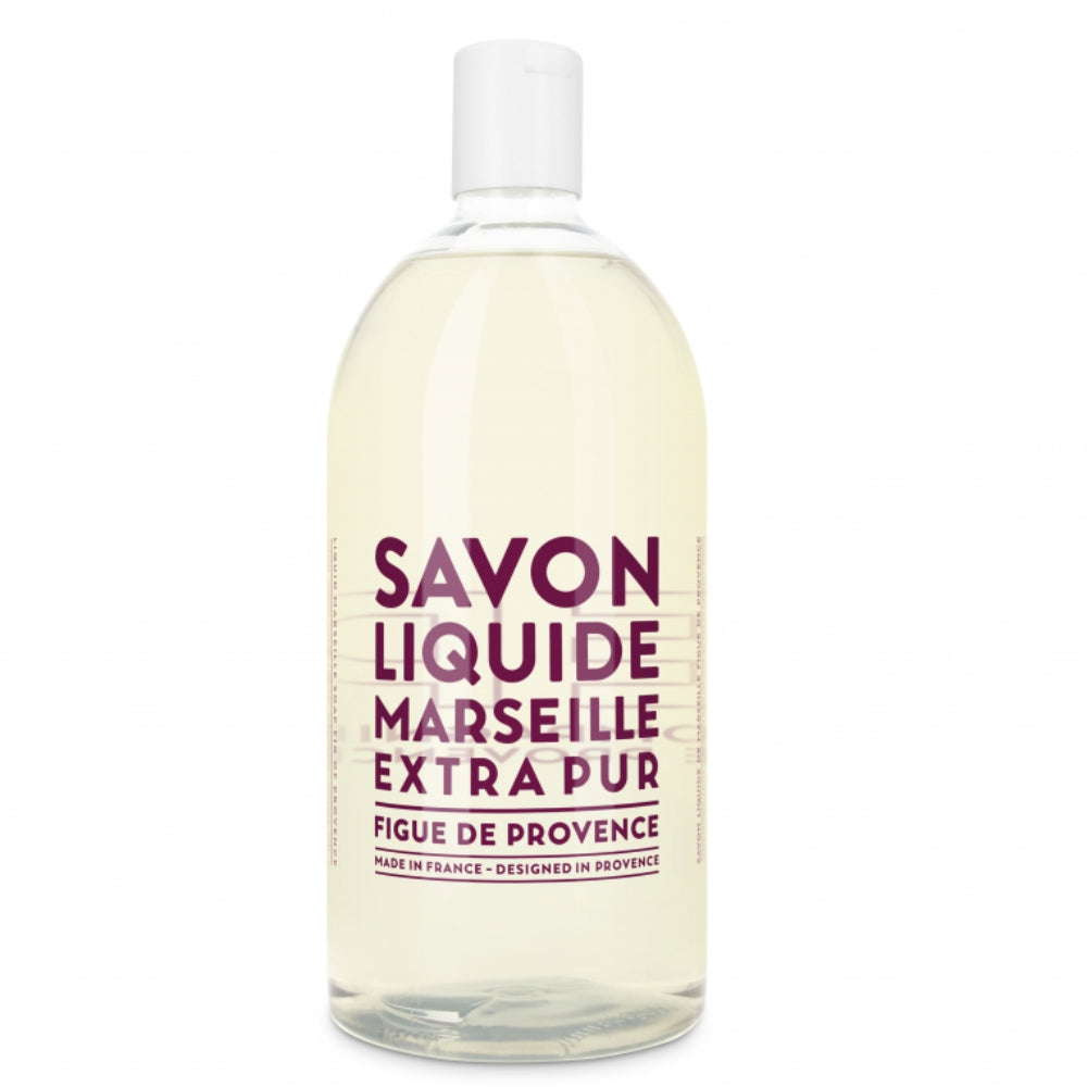 Load image into Gallery viewer, COMPAGNIE DE PROVENCE Extra Pur Liquid Soap Refill, 1 Litre - Fig of Provence