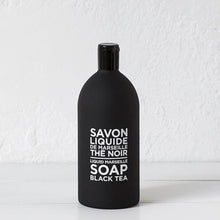 Load image into Gallery viewer, COMPAGNIE DE PROVENCE Liquid Soap Refill &amp; Shower Gel 1 Litre - Black Tea