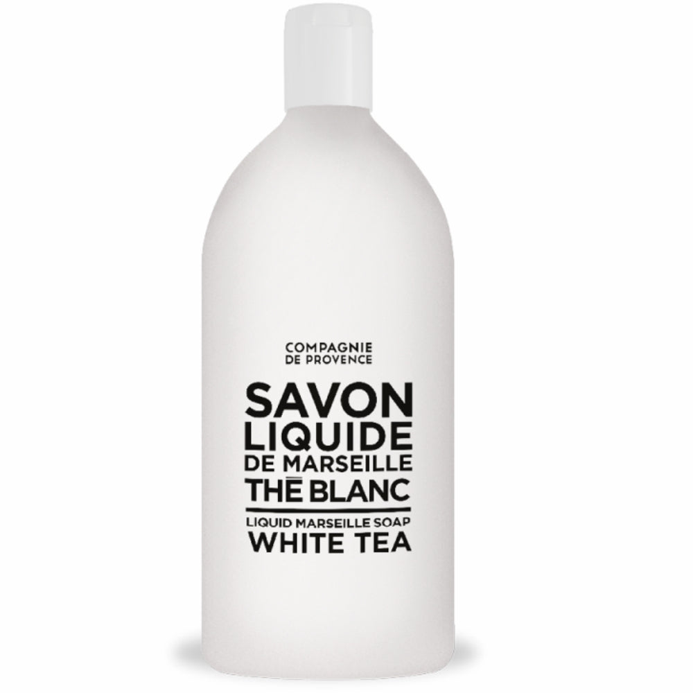 COMPAGNIE DE PROVENCE Liquid Soap Refill & Shower Gel 1 Litre - White Tea
