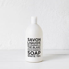 Load image into Gallery viewer, COMPAGNIE DE PROVENCE Liquid Soap Refill &amp; Shower Gel 1 Litre - White Tea