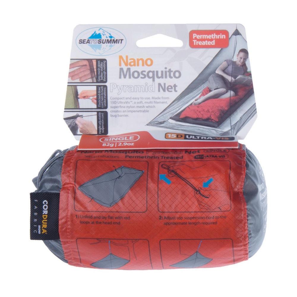 Load image into Gallery viewer, SEA TO SUMMIT NANO Lightweight Mosquito Net Pyramid Tent -Single Permethrin