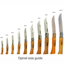 Load image into Gallery viewer, OPINEL Slim N°8 Olive Wood Folding Knife