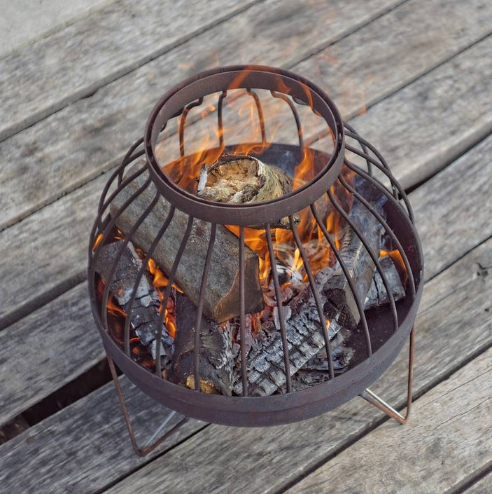 ALFRED RIESS Somma Steel Fire Pit