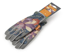 Load image into Gallery viewer, BURGON &amp; BALL | Passiflora Botanical Art Gardeners glove pair