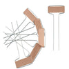 ESSCHERT DESIGN Plant Label Markers Set of 6 - Copper 