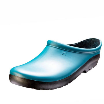 SLOGGERS Womens Premium Clogs - Deep Lake Blue