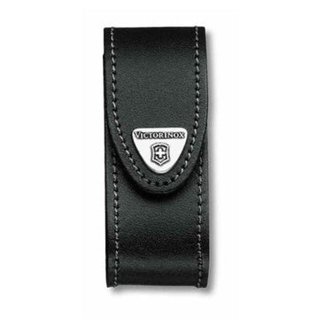 VICTORINOX Leather Belt Pouch Large - Black (05690)  4.0520.3