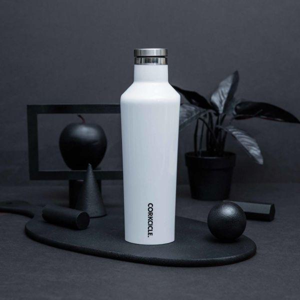CORKCICLE Stainless Steel Insulated Canteen 16oz (475ml) - White **CLEARANCE**