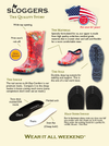 SLOGGERS Womens Splash Shoe - Flower Power