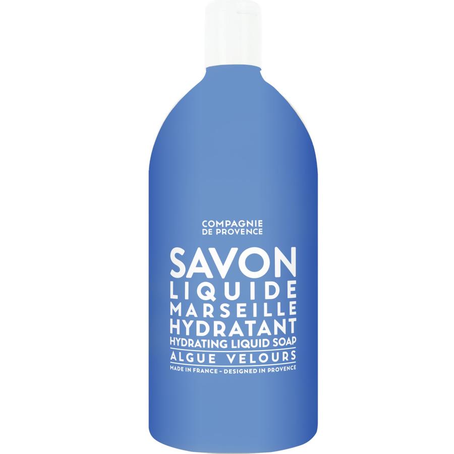 COMPAGNIE DE PROVENCE Liquid Soap Refill, 1 Litre - Algue Velours Seaweed Velvet