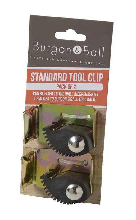BURGON & BALL Standard Tool Clips - 2 Pack