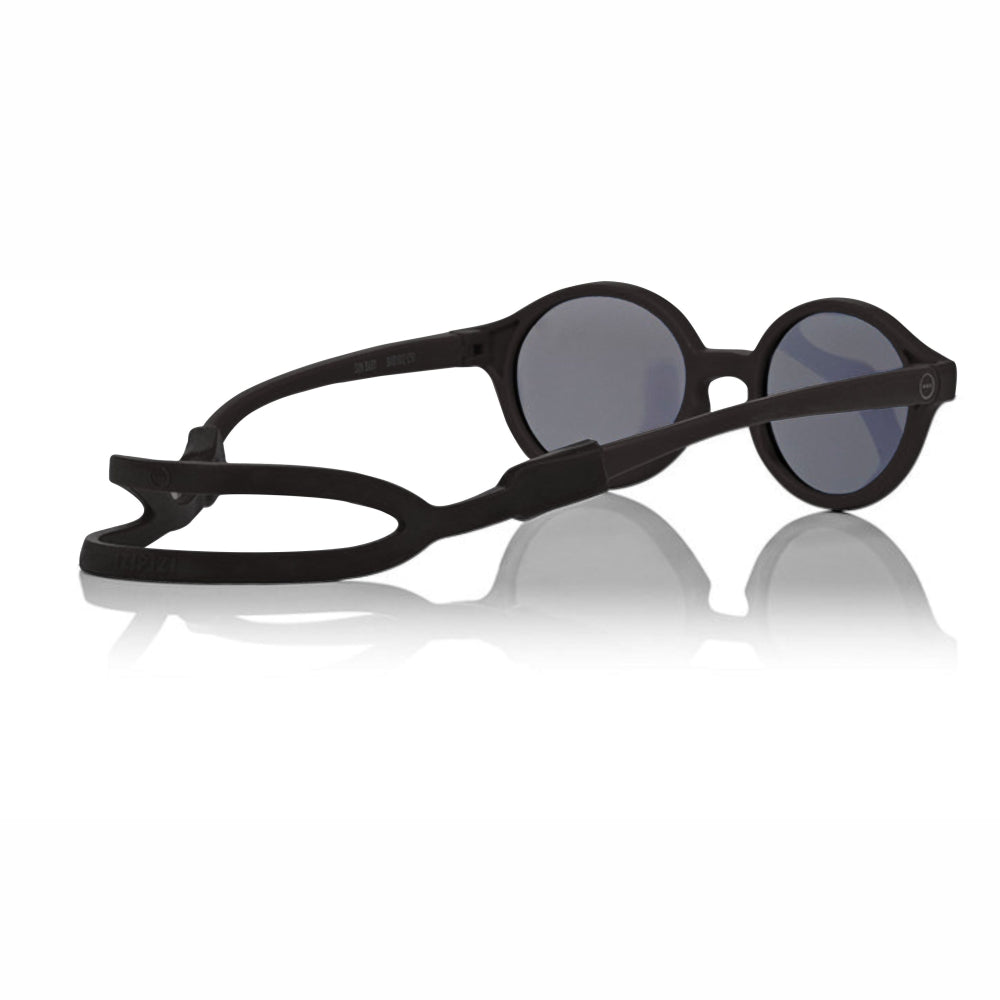 Load image into Gallery viewer, IZIPIZI PARIS Sun Baby Sunglasses - Black (0-12 MONTHS)