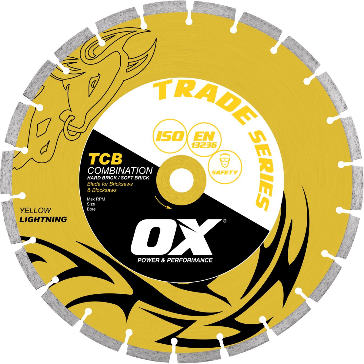 Load image into Gallery viewer, OX Trade TCB 50/50 Combination Segmented Diamond Blade - Brick Saw