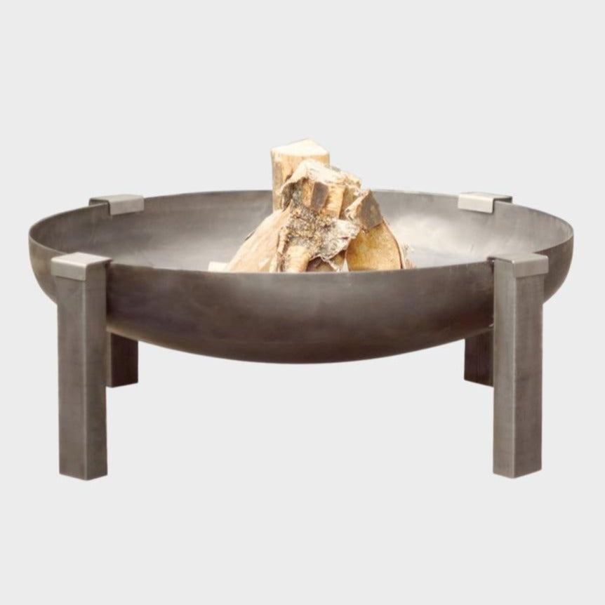 ALFRED RIESS Gunnuhver Steel Fire Pit - Large