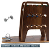 REFINERY & CO Wooden Tabletop Game Ladder Ball Mini