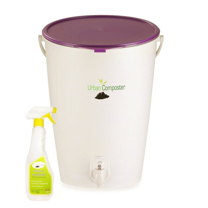 URBAN COMPOSTER™ 'Bucket' Beginner's Kit 15L - Berry