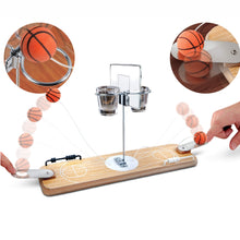 Load image into Gallery viewer, REFINERY &amp; CO Wooden Tabletop Basketball Game