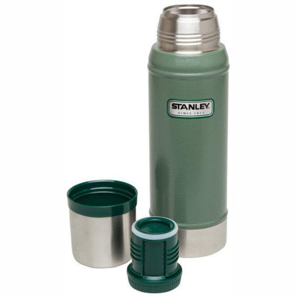 STANLEY CLASSIC COMBO PACK Insulated Vacuum Flask and Cooler - Hammertone Green