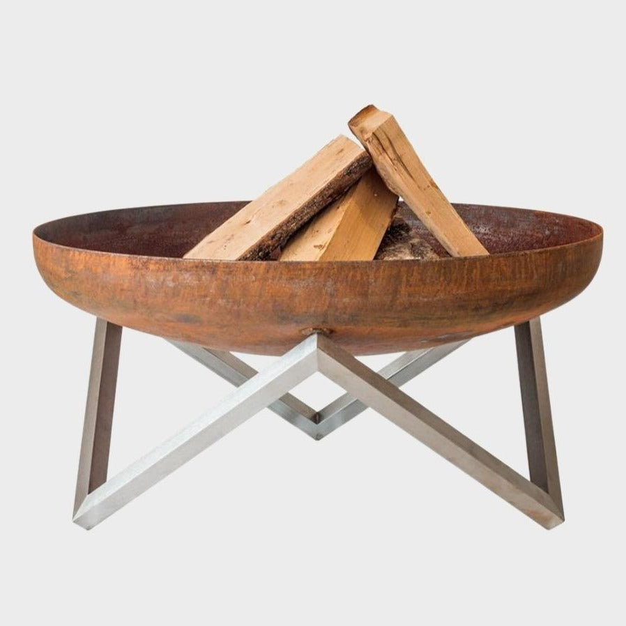 ALFRED RIESS Darvaza Steel Fire Pit - Large