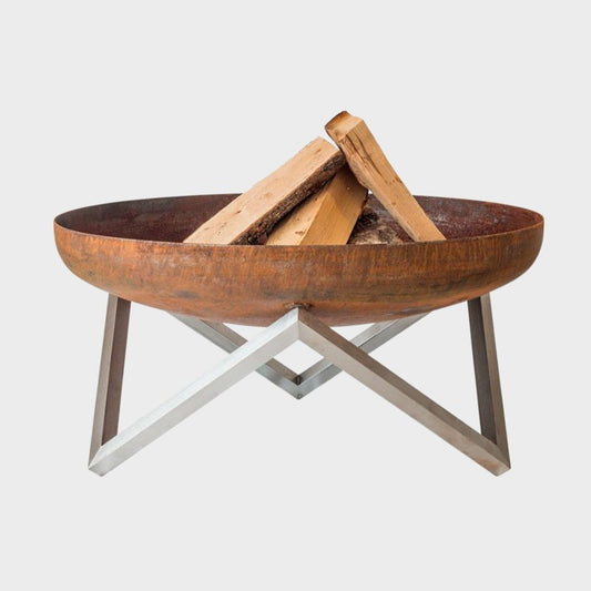 ALFRED RIESS Darvaza Steel Fire Pit - Medium
