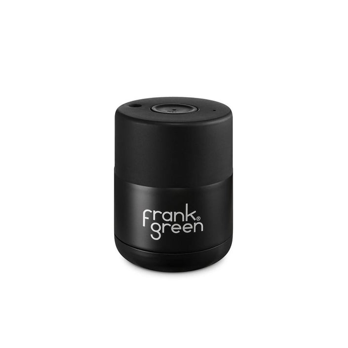 FRANK GREEN STAINLESS STEEL Reusable Coffee Cup 6oz / 175ml - Black